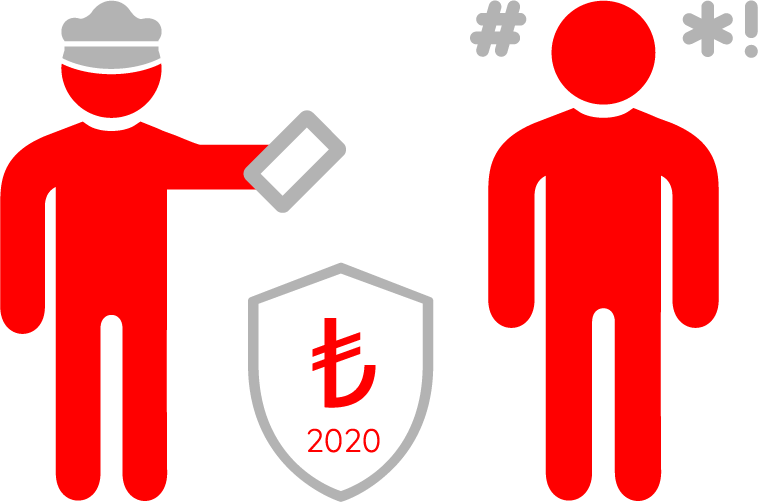 is kazasi bildirmeme cezasi 2020