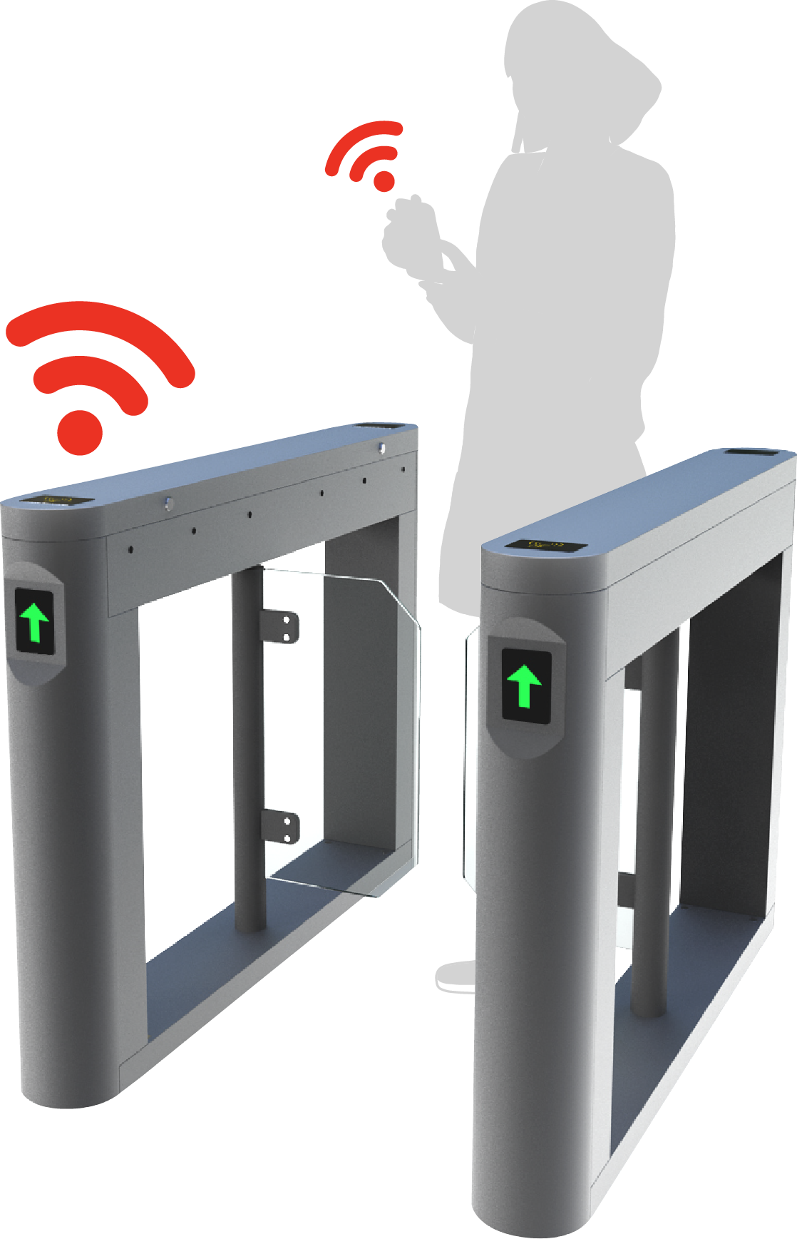 Access control systems Swing barriers